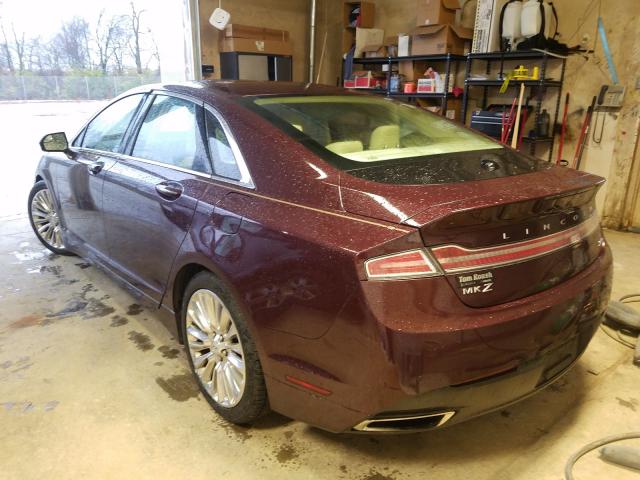 2013 LINCOLN MKZ 3LN6L2G94DR814493