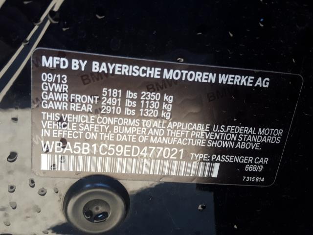 2014 BMW 535 I WBA5B1C59ED477021