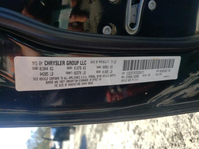 2013 DODGE DART LIMIT 1C3CDFCA7DD324171