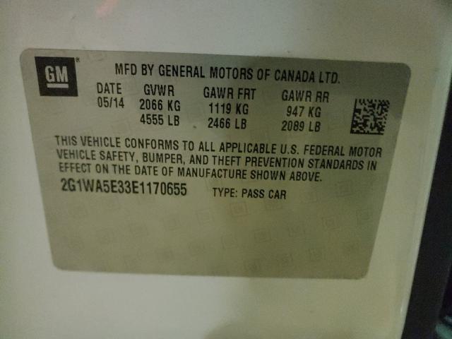 2014 CHEVROLET IMPALA LIM 2G1WA5E33E1170655