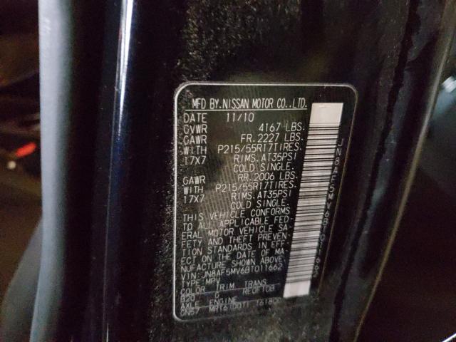 2011 NISSAN JUKE JN8AF5MV6BT011662