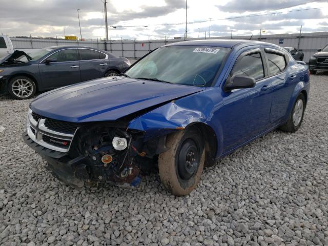 2013 DODGE AVENGER SE 1C3CDZAB8DN653985