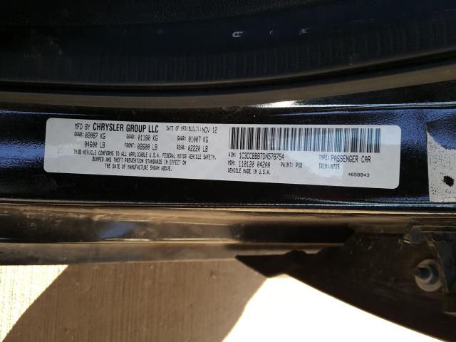 2013 CHRYSLER 200 TOURIN 1C3CCBBB7DN578754