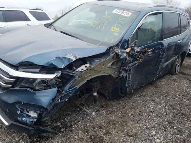2018 HONDA PILOT ELIT 5FNYF6H01JB026893