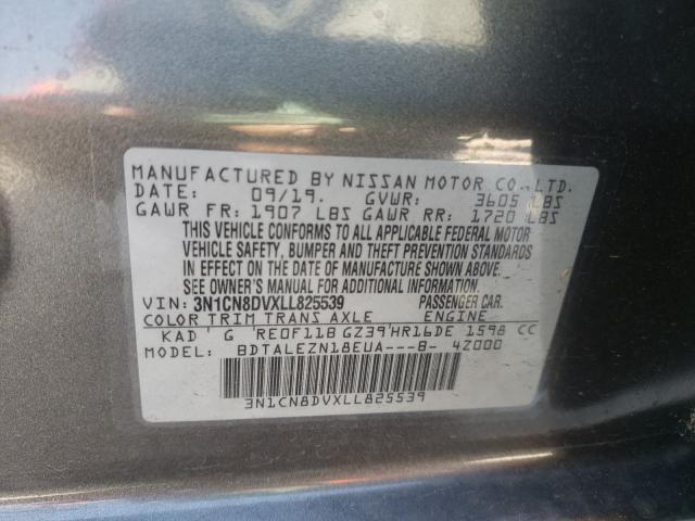 2020 NISSAN VERSA S 3N1CN8DVXLL825539