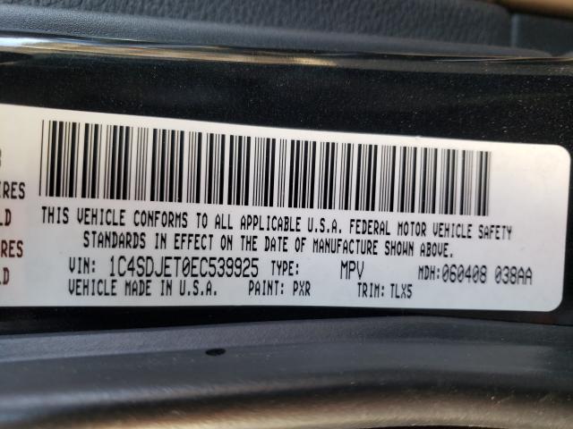 2014 DODGE DURANGO CI 1C4SDJET0EC539925