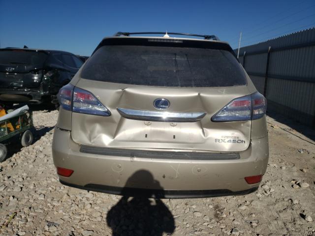2012 LEXUS RX 450 JTJBC1BA1C2049256