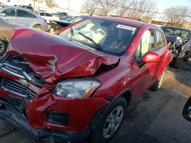 2015 CHEVROLET TRAX LS KL7CJKSB6FB233542