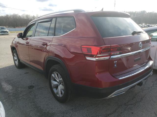 2019 VOLKSWAGEN ATLAS SE 1V2DR2CA1KC572248