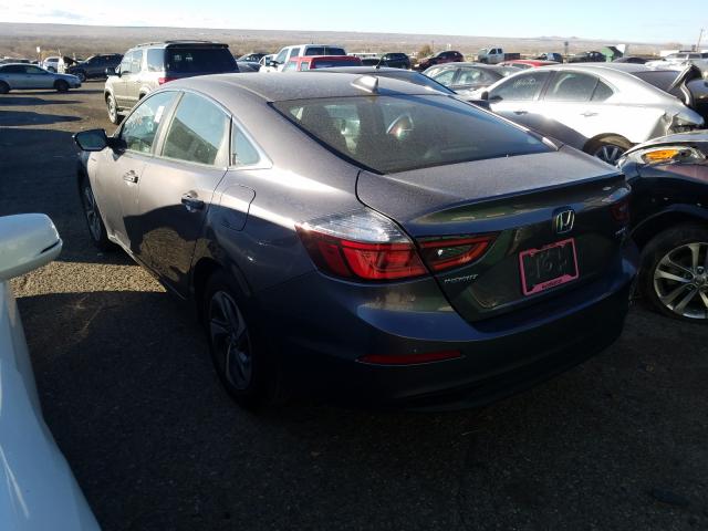 2020 HONDA INSIGHT EX 19XZE4F53LE003800
