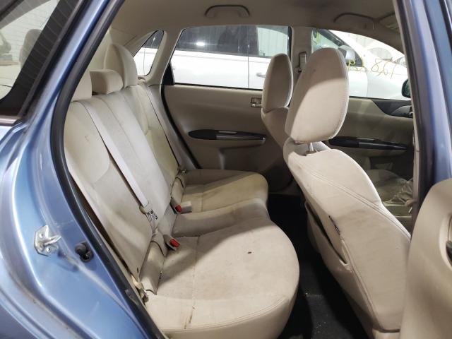 2011 SUBARU IMPREZA 2. JF1GE6A63BH502470