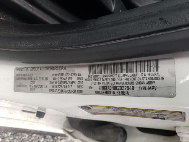2014 FIAT 500L TREKK ZFBCFADH8EZ022948