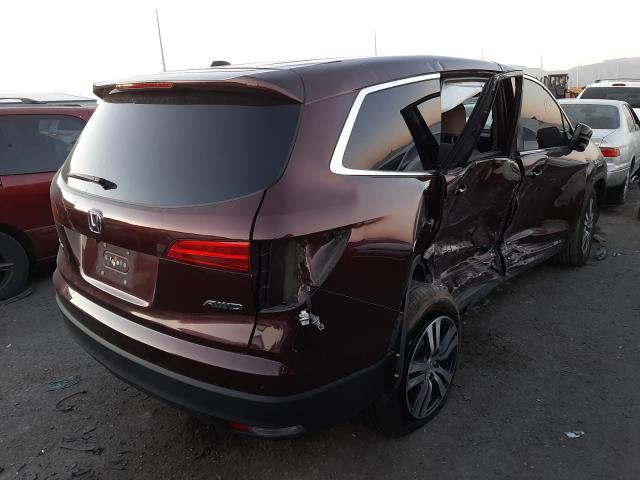 2016 HONDA PILOT EX 5FNYF6H44GB011218