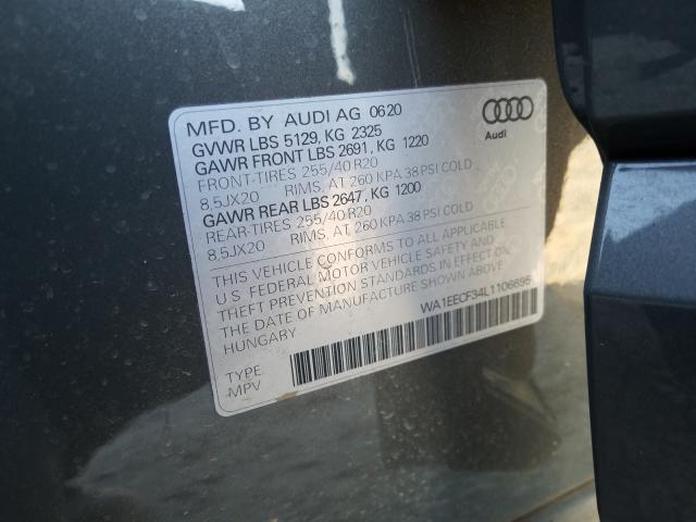 2020 AUDI Q3 PREMIUM WA1EECF34L1106695