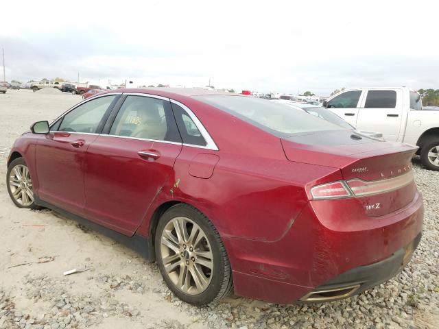 2014 LINCOLN MKZ HYBRID 3LN6L2LUXER833349