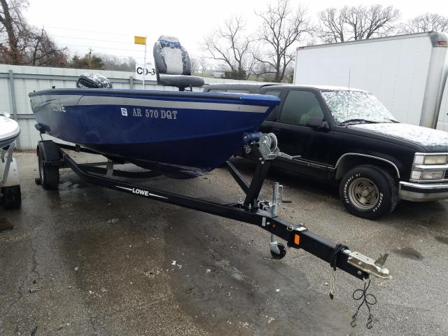 Lowe salvage cars for sale: 2017 Lowe Boat