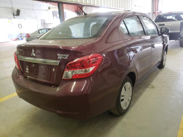 2019 MITSUBISHI MIRAGE G4 ML32F3FJ0KHF15681