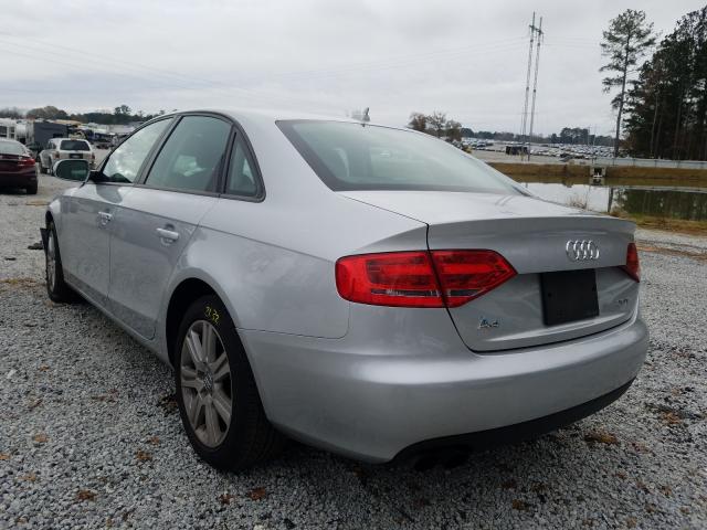 2010 AUDI A4 PREMIUM WAUAFAFLXAN059844