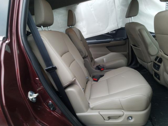 2020 HONDA PILOT TOUR 5FNYF6H62LB004201
