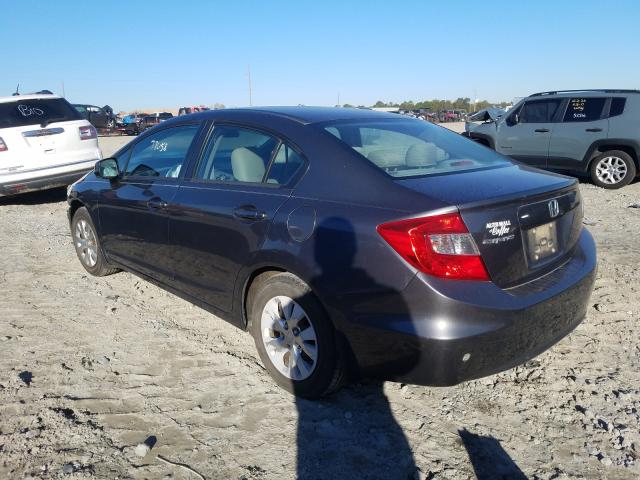 2012 HONDA CIVIC 19XFB2F57CE034855