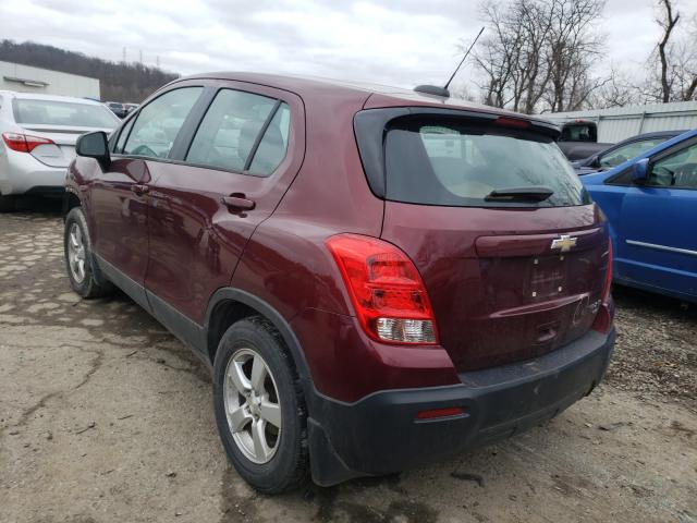 2016 CHEVROLET TRAX LS 3GNCJNSB4GL254935