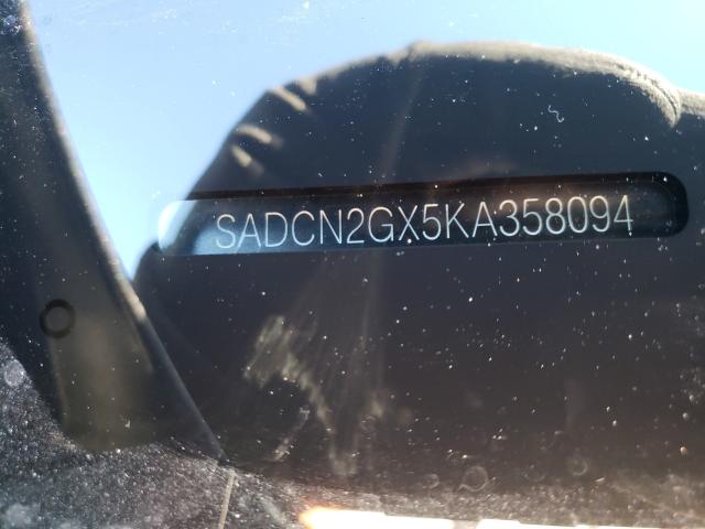 2019 JAGUAR F-PACE POR SADCN2GX5KA358094