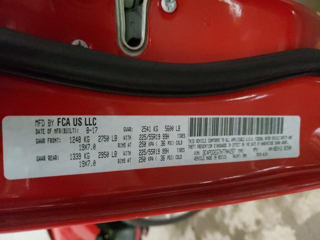 2017 DODGE JOURNEY GT 3C4PDDEG7HT704257