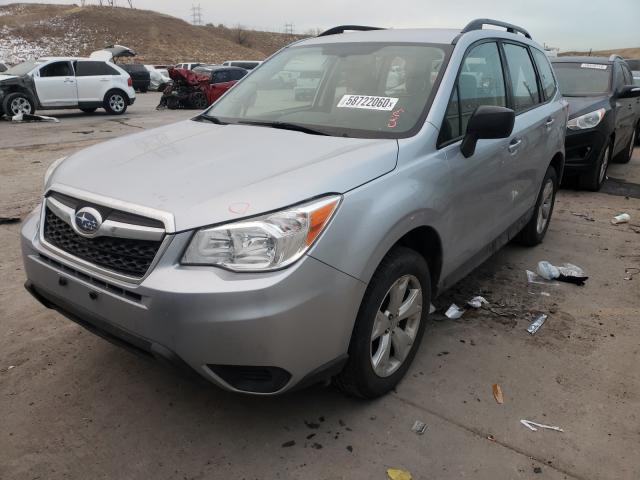 2016 SUBARU FORESTER 2 JF2SJABC6GH555891