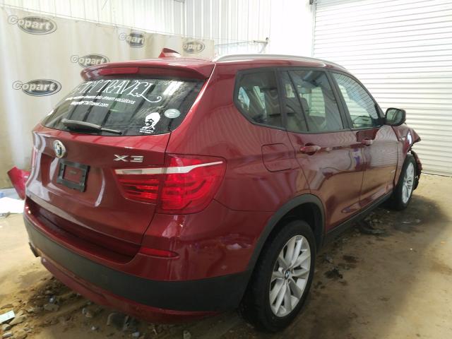 2014 BMW X3 XDRIVE2 5UXWX9C55E0D11126