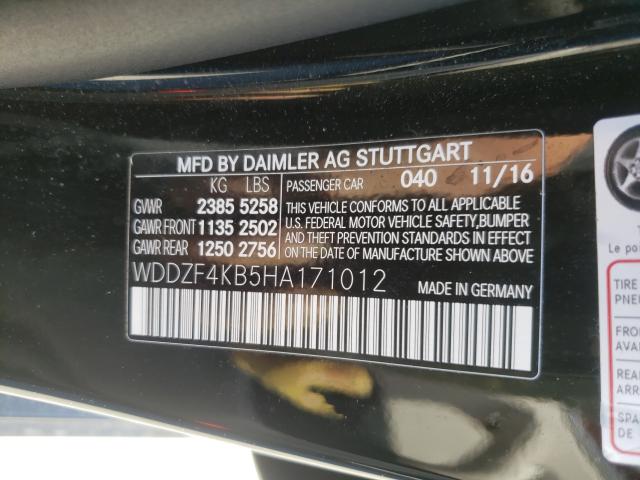 2017 MERCEDES-BENZ E 300 4MAT WDDZF4KB5HA171012