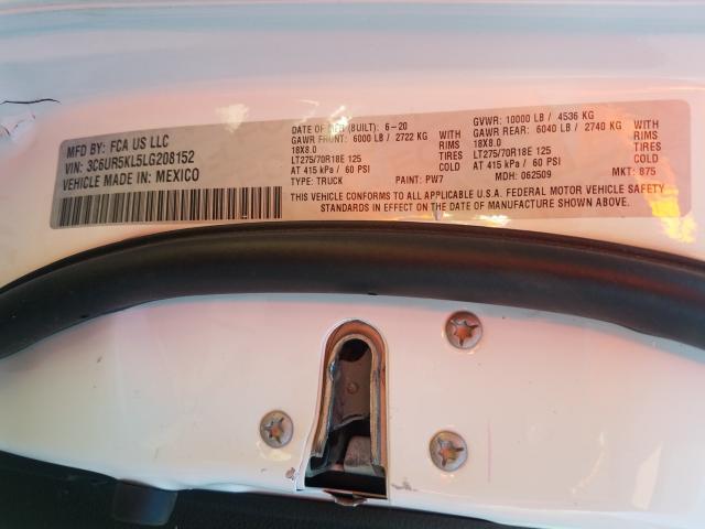 2020 RAM 2500 LARAM 3C6UR5KL5LG208152