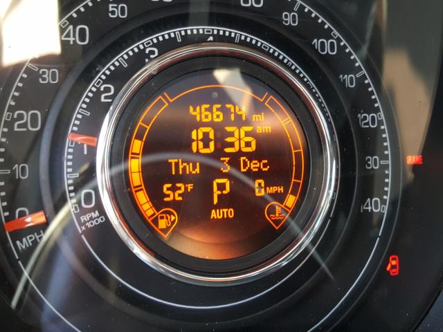 2012 FIAT 500 SPORT 3C3CFFBR7CT287732