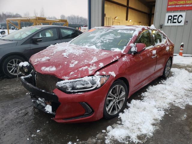2017 HYUNDAI ELANTRA 5NPD84LF6HH031222