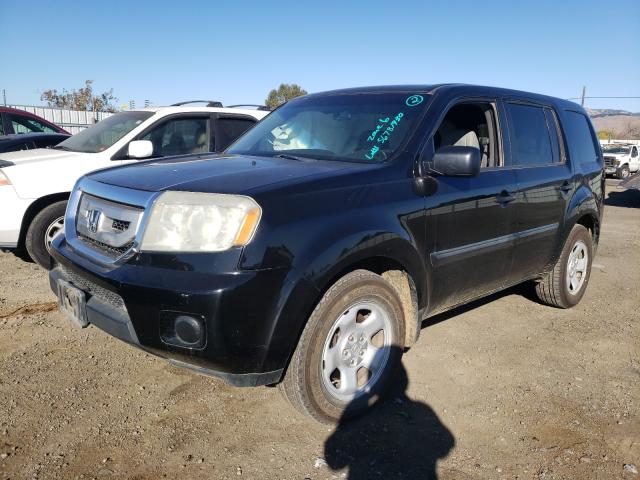 2011 HONDA PILOT LX 5FNYF3H27BB021392