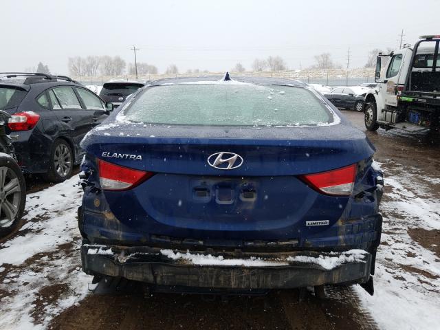 2013 HYUNDAI ELANTRA GL KMHDH4AE5DU596096