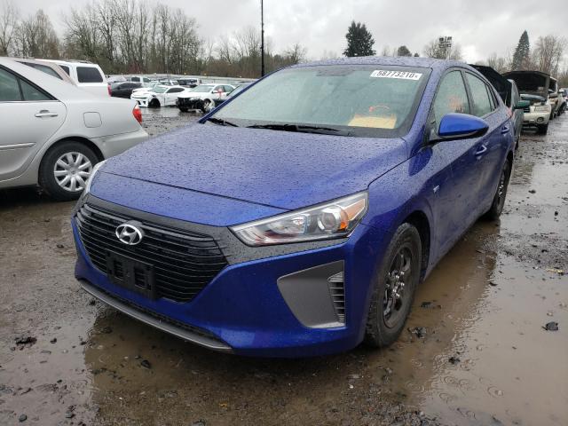 2019 HYUNDAI IONIQ BLUE KMHC65LC1KU165996