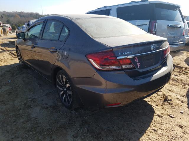 2015 HONDA CIVIC EXL 19XFB2F94FE053676