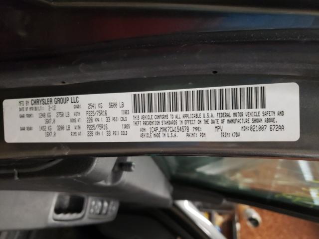 2012 JEEP LIBERTY SP 1C4PJMAK7CW154578