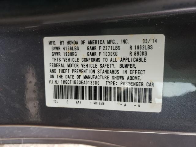 2014 HONDA ACCORD LX- 1HGCT1B33EA013300