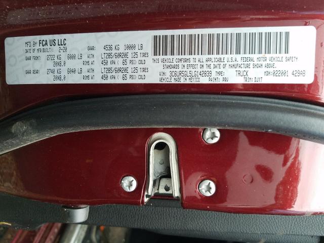 2020 RAM 2500 LONGH 3C6UR5GL5LG142839