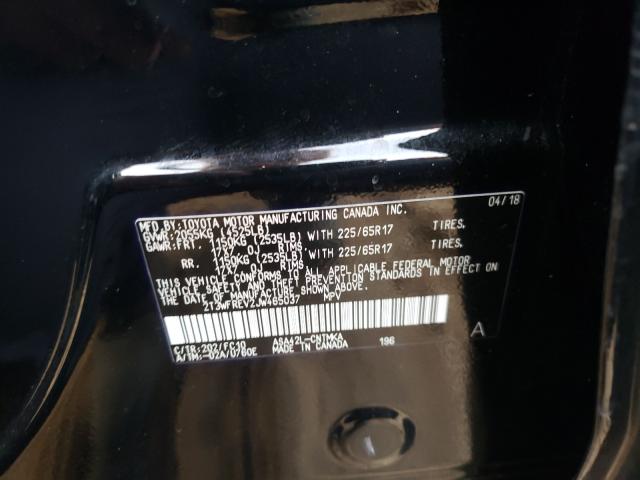 2018 TOYOTA RAV4 ADVEN 2T3WFREV2JW465037