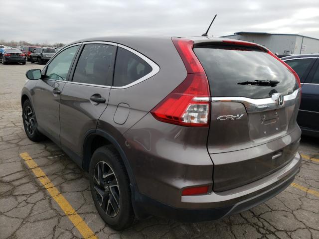 2016 HONDA CR-V SE 5J6RM3H44GL004138