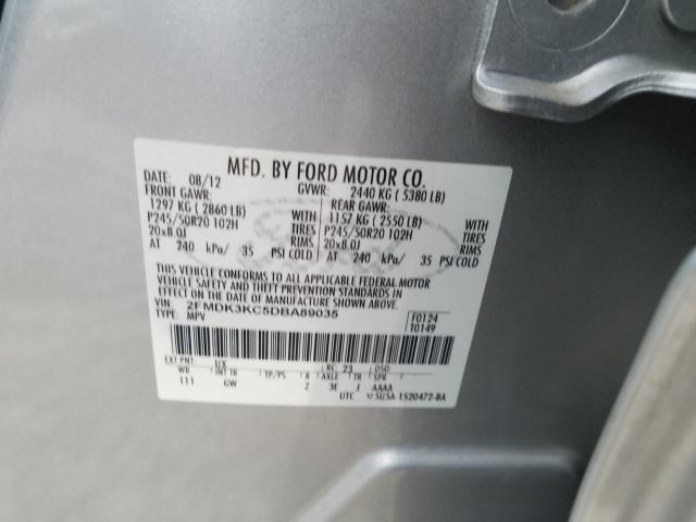 2013 FORD EDGE LIMIT 2FMDK3KC5DBA89035