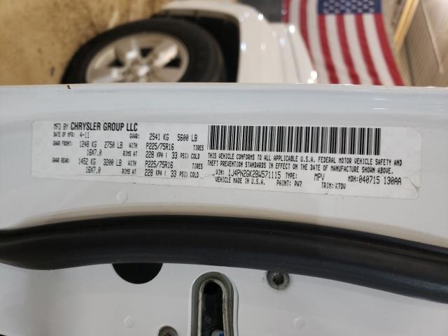 2011 JEEP LIBERTY SP 1J4PN2GK2BW571115