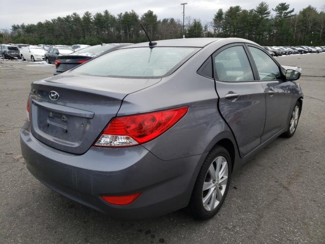 2014 HYUNDAI ACCENT GLS KMHCU4AE2EU762468