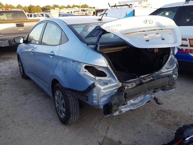 2014 HYUNDAI ACCENT KMHCT4AEXEU727115