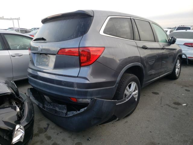 2016 HONDA PILOT LX 5FNYF5H18GB015059