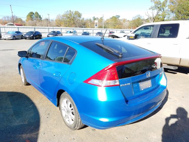 2010 HONDA INSIGHT EX JHMZE2H74AS022402