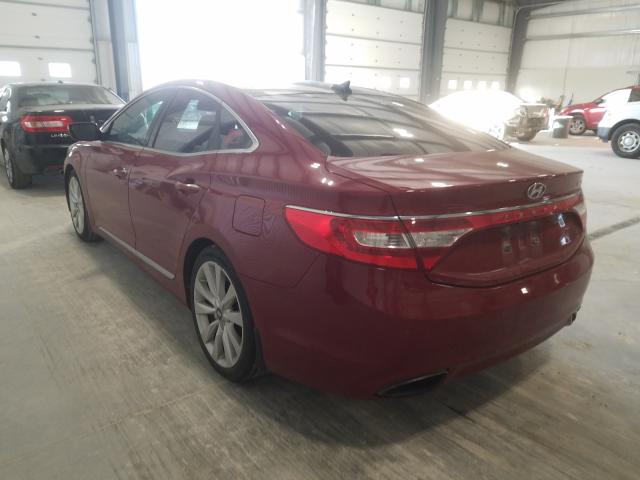 2014 HYUNDAI AZERA GLS KMHFH4JG9EA398165