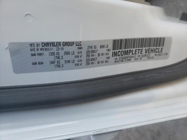 2015 DODGE GRAND CARA 2C7WDGBG0FR634413